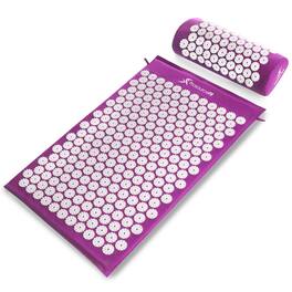 ProsourceFit - Acupressure Mat and Pillow Set - Purple