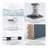 Rinse-Clean Filter
Durable and reusable - just remove and hose it clean.
Revolutionary Quiet Compressor
Runs up to 10dB quieter than traditional models.
Leak-Proof Drain
Dual-seal port prevents leaks for worry-free continuous drainage.
360° Swivel Wheels
Smooth-rolling wheels glide and turn with ease.
Auto-Defrost Coils
Pure copper coils x2, twice the thermal conductivity for rapid defrost and reliable durability.