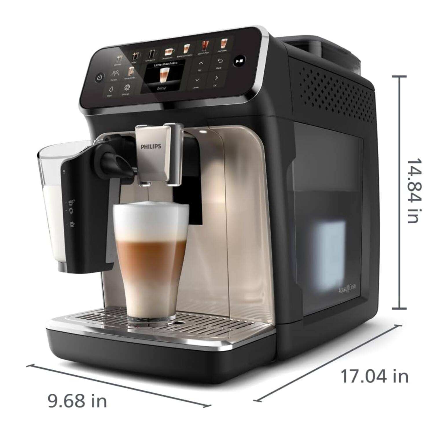 AR - O Lats Macchae treoet - PHILIPS  
14.84 in  
9.68 in  
17.04 in