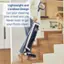 Lightweight and Cordless Design: Cut your cleaning time in half and use fewer tools to get your floors clean.