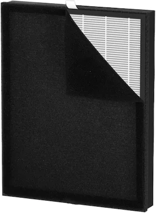 Front. Teendow - Replacement Filter Compatible for Teendow JH22Z,JH22C Air Purifier, True-HEPA Activated Carbon Filter, 1 Pack.