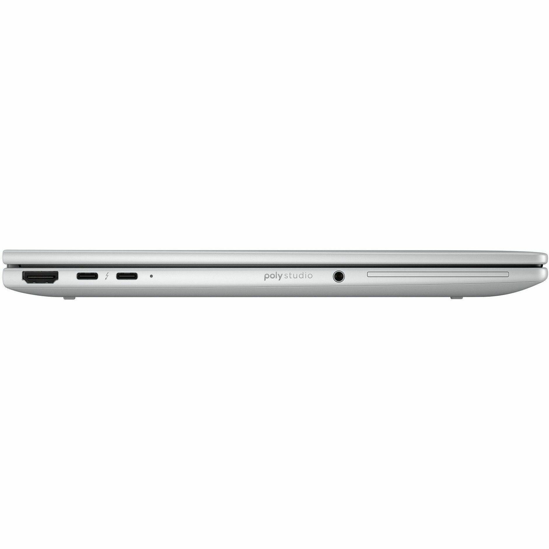 Alt View 1. HP - HP EliteBook 8 Flip G1i 13.3" Touchscreen Convertible 2 in 1 Notebook - WUXGA - 60 Hz - Intel Core Ultra 7 265U - vPro - Meteor Silver.