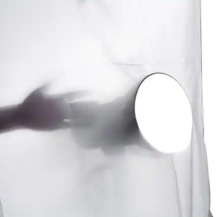 Front. Neewer - 12x5ft White Seamless Diffusion Fabric for Softbox & Light Modifiers - White.