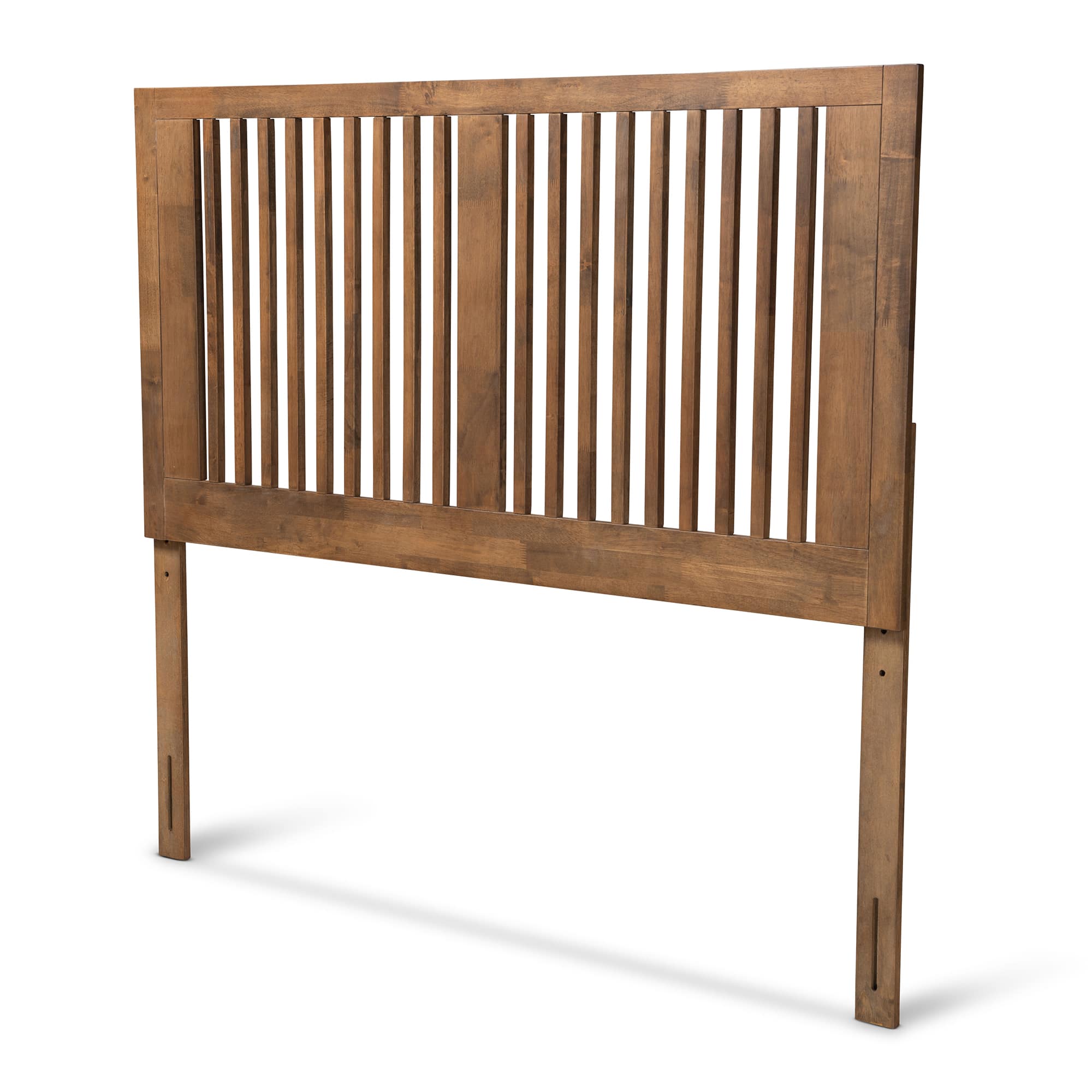 Baxton Studio - Harena Modern and Contemporary Transitional Finished Wood Full Size Headboard - Ash Walnut