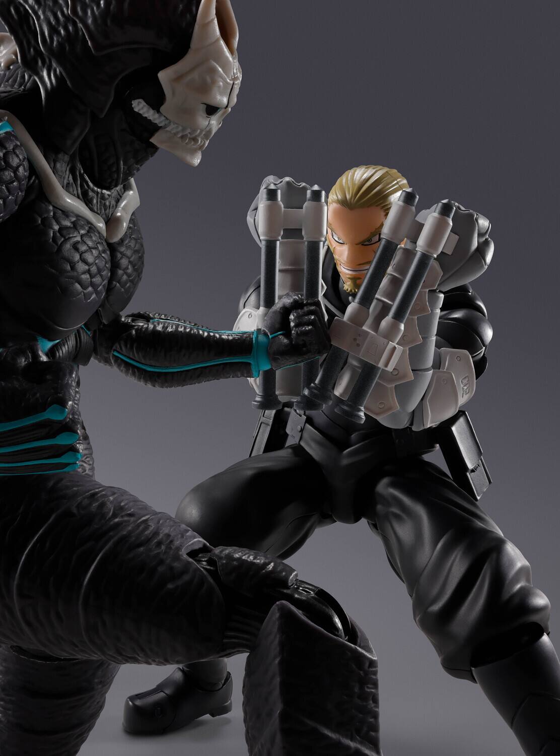 Alt View 4. PopMarket - Tamashii Nations - Kaiju No. 8 - S.H.Figuarts - NO8 Isao Shinomiya Action Figure   - COLLECTIBLES - Multicolor.