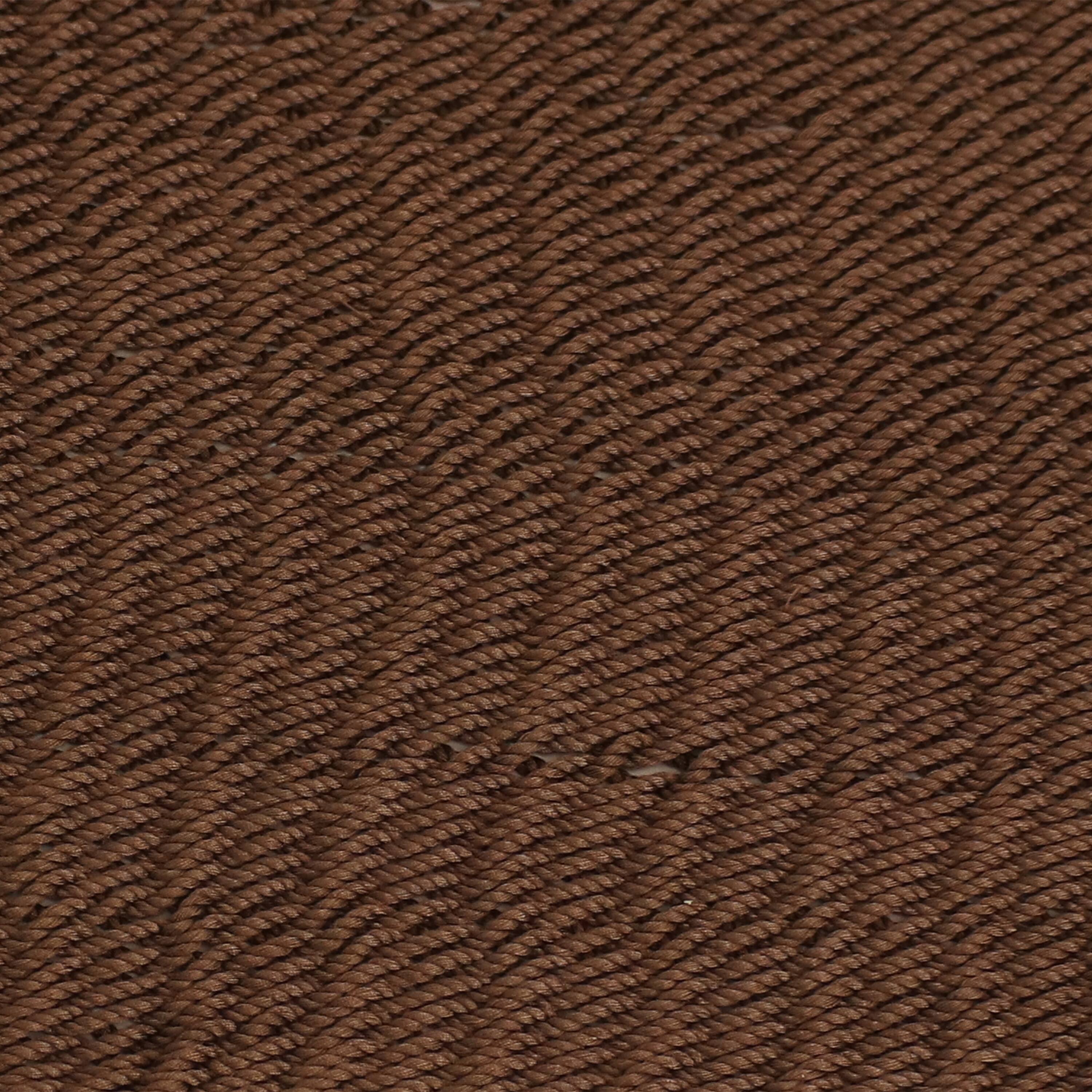 Alt View 7. Sunnydaze - 2-Person Polyester Rope Hammock with Spreader Bars - Mocha.