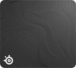 SteelSeries - QcK Cloth Gaming Mouse Pad (Large) - Topographic Edition - Gray/Black