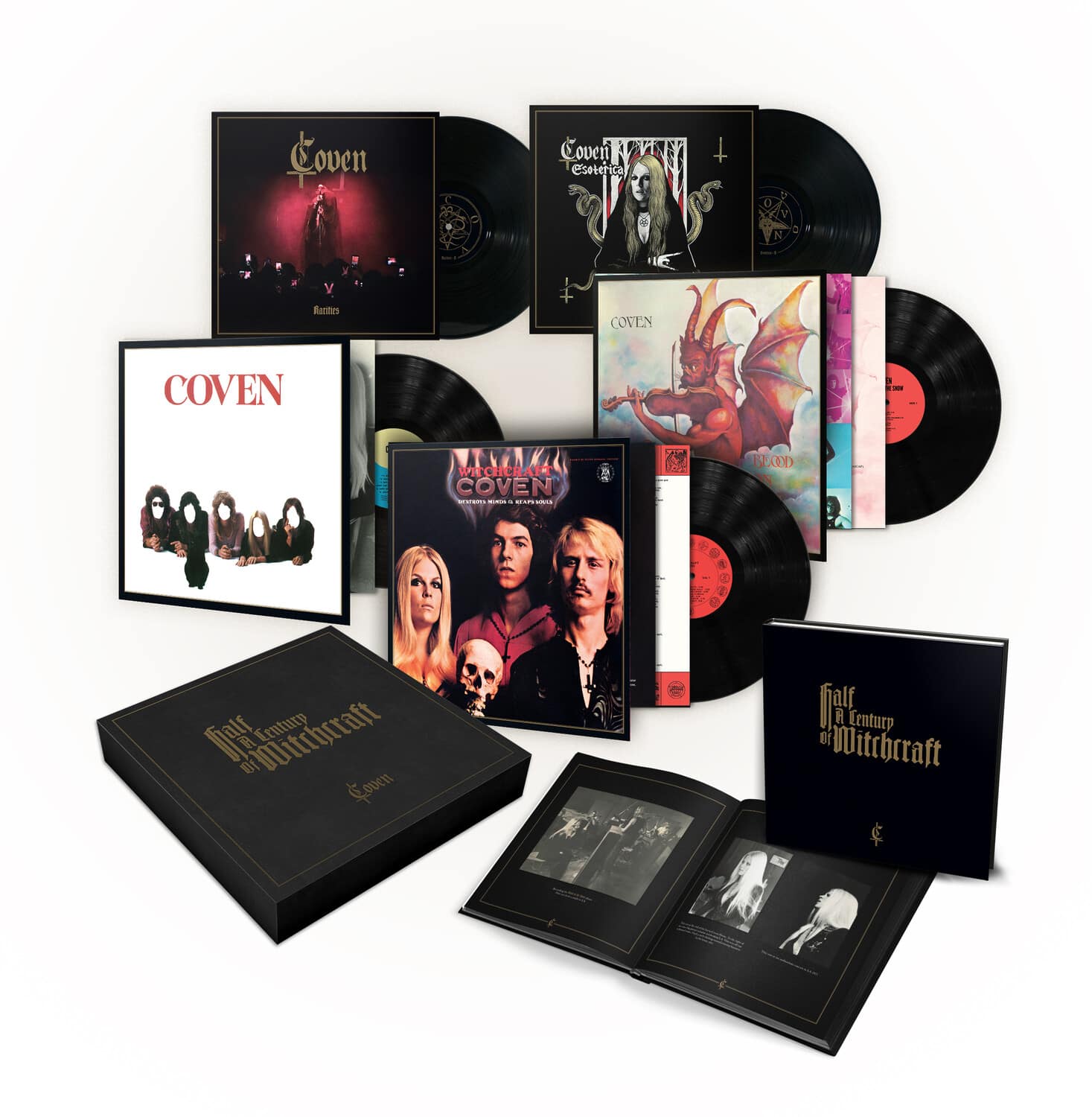 Coven - Half A Century Of Witchcraft   - VINYL LP price history on PriceWatchPro