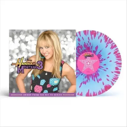 Front. Hannah Montana 3 ["Pretty in Pink" Splatter Vinyl] [LP].