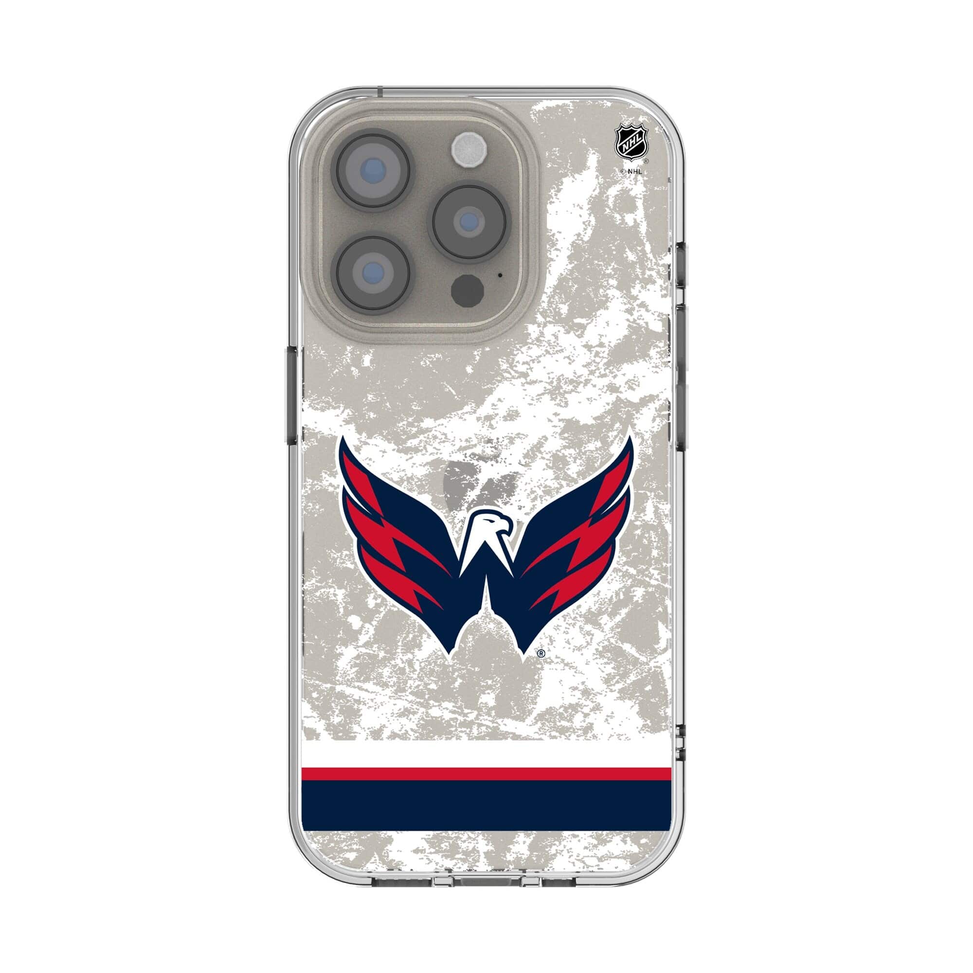 Keyscaper - NHL - Washington Capitals iPhone Stripe Clear Ice Case - 12/12 Pro - Multicolor price history on PriceWatchPro