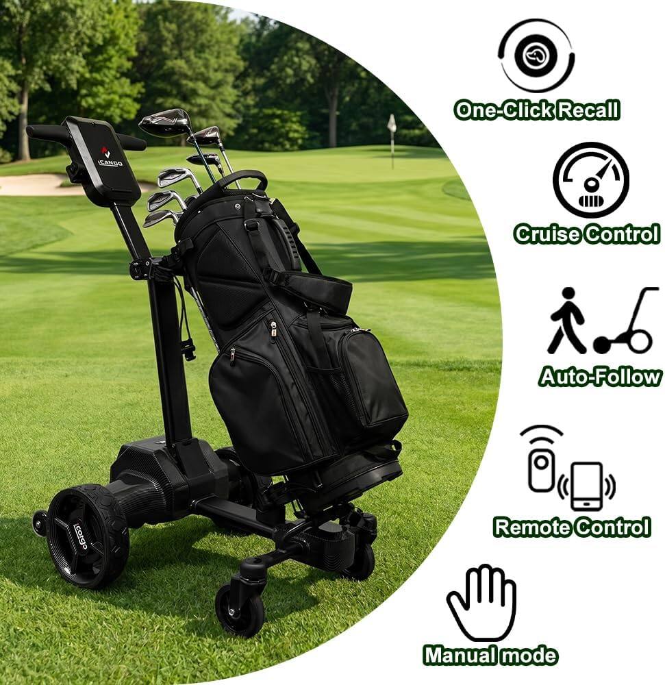 One-Click Recall  
Cruise Control  
Auto-Follow  
Remote Control  
Manual mode