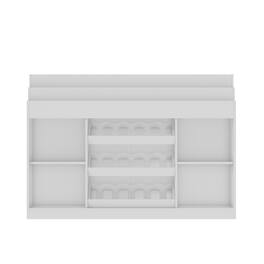 Famapy - Modern Wine Cabinet: Stylish Storage for Your Collection - White