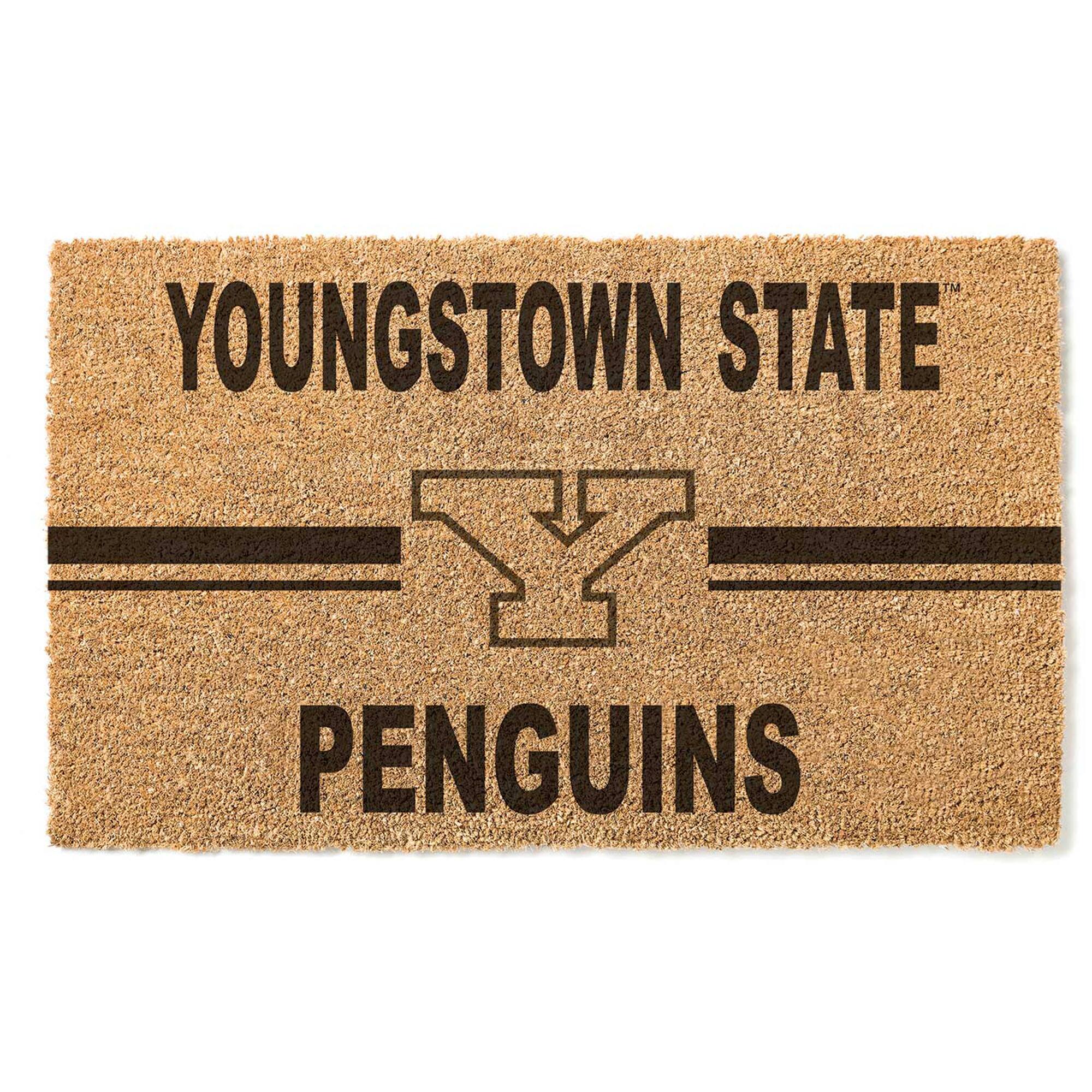 Youngstown State Penguins 18" x 30" Team Logo Doormat
