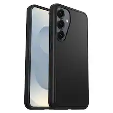 Front. OtterBox - Symmetry Series Hard Shell with Magnets for Samsung Galaxy S25 - Black.