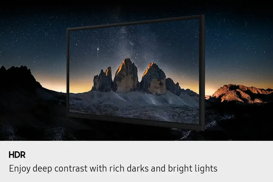 HDR Enjoy deep contrast with rich darks and bright lights.