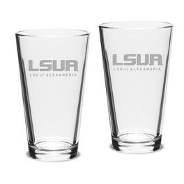 Jardine - LSUA Generals Team Design Two-Piece 16oz. Classic Pub Glass Set - Multicolor