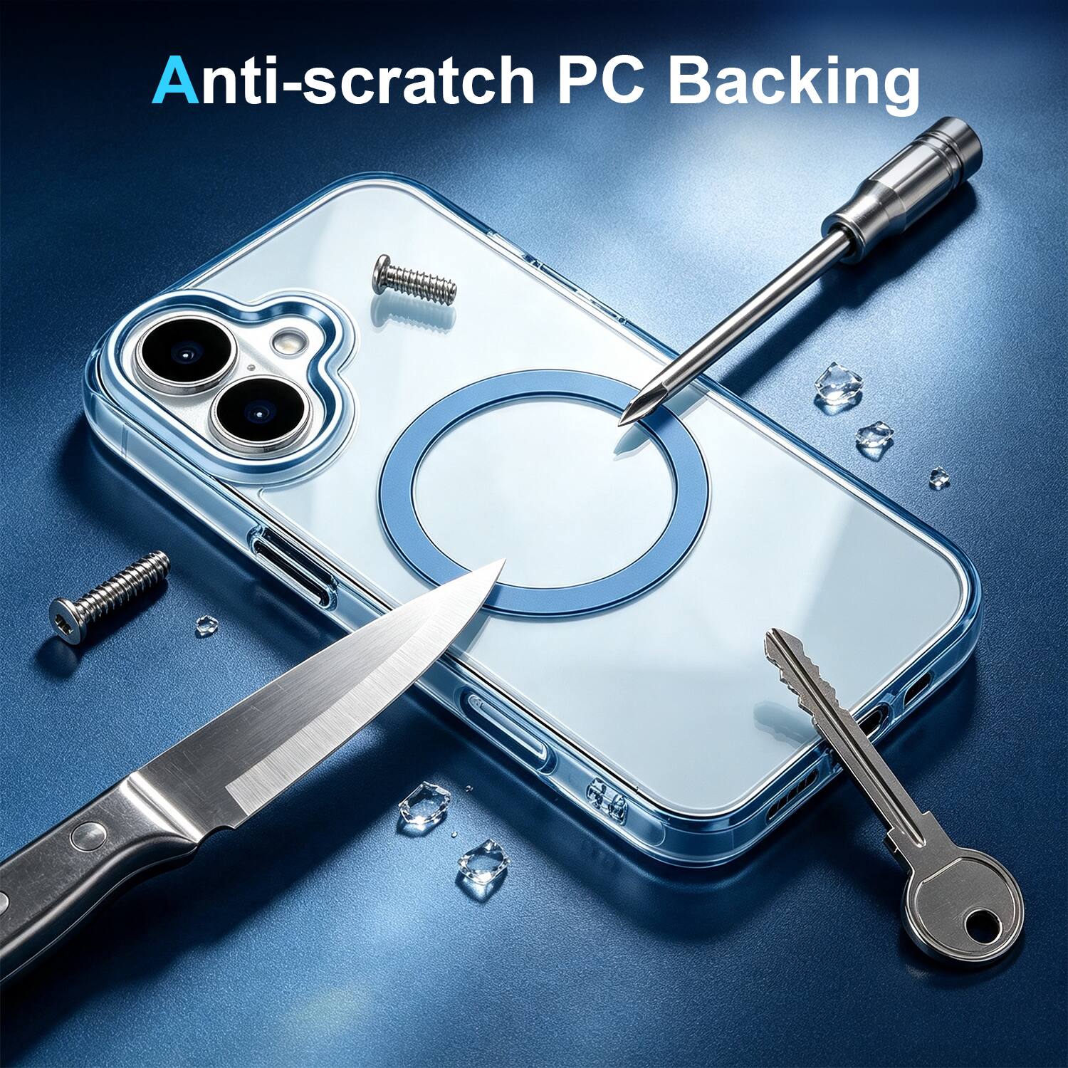 Anti-scratch PC Backing
