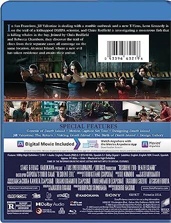 Alt View 1. Resident Evil: Death Island   - BLU-RAY.