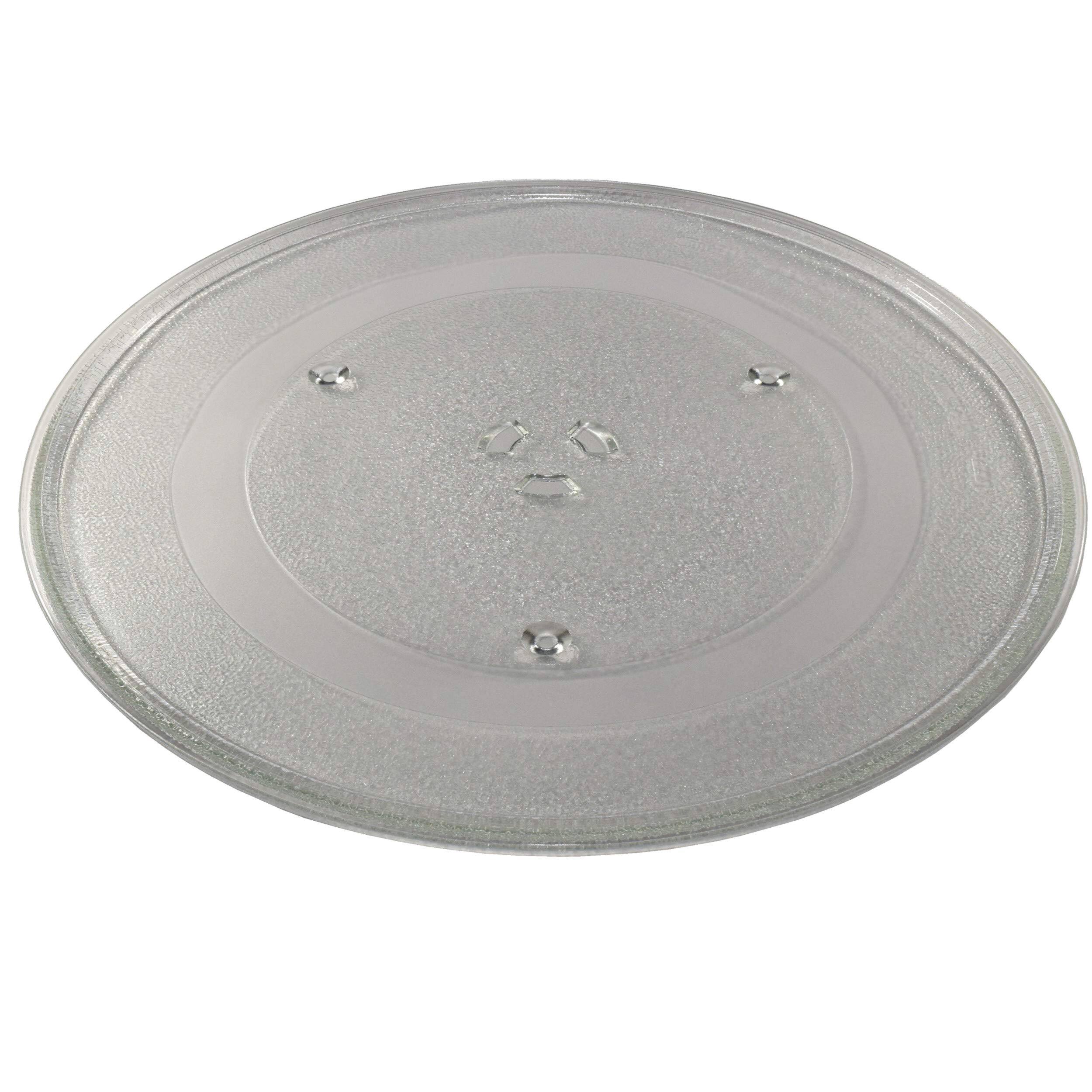 Angle. HQRP - 14-1/8 inch Glass Turntable Tray for Samsung DE74-20002B DE74-20002A DE74-20002 1150157 MC7698W ME1460SB Microwave.