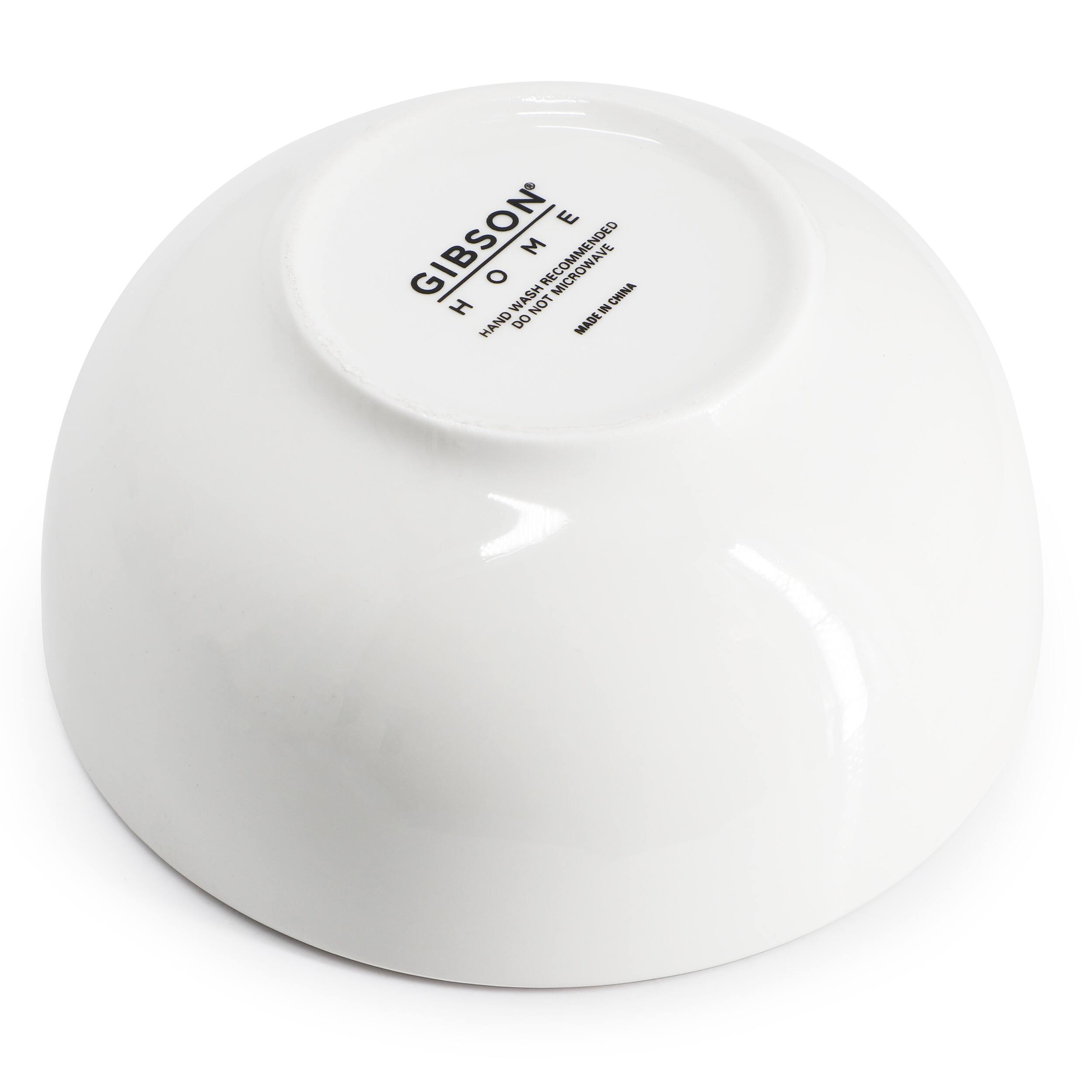 E. Gibson Home O Wash Not Microwave China Hand Made