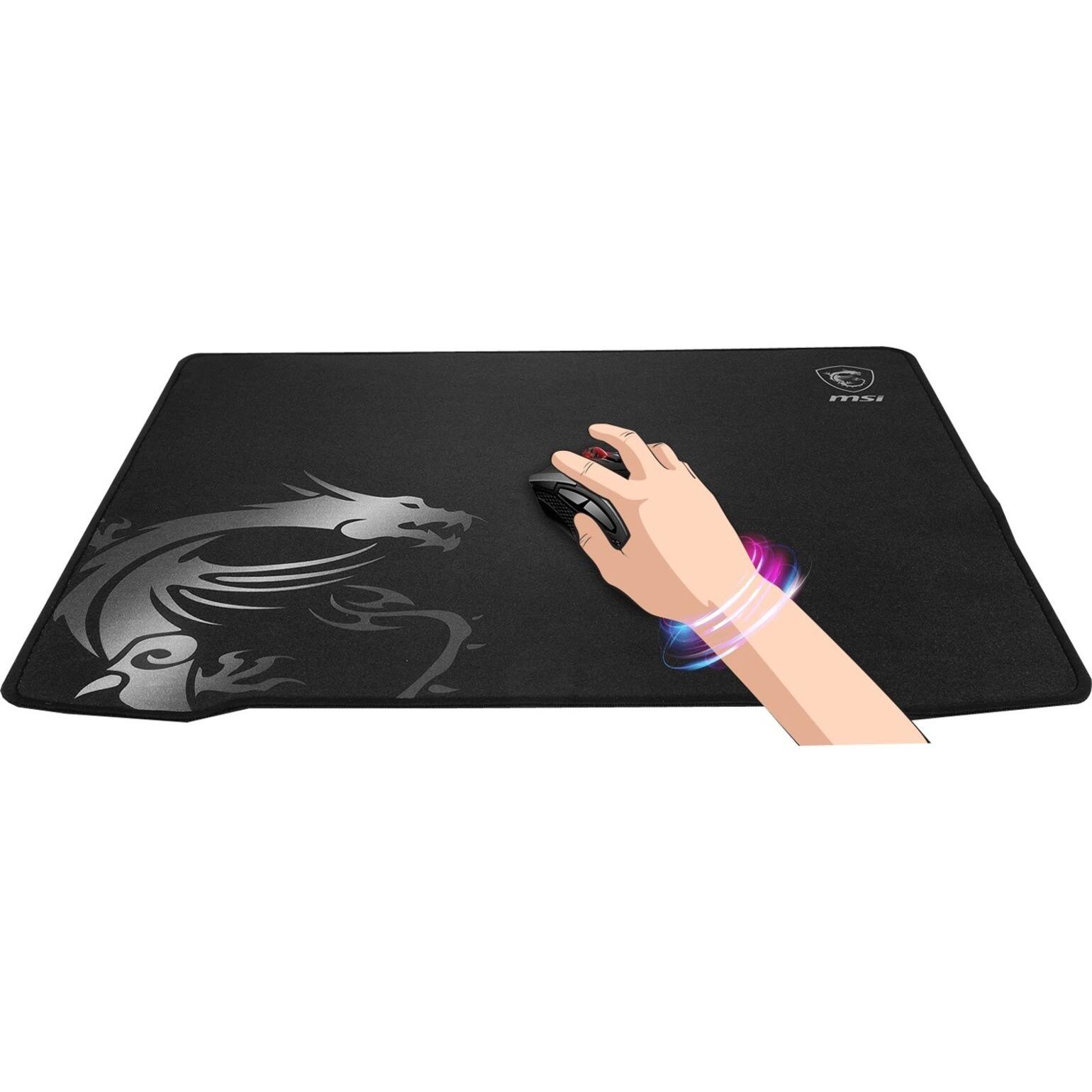 Alt View 25. MSI - AGILITY Gaming Mouse Pad - Black.