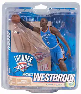 McFarlane Toys - Mcfarlane NBA Series 21 Figure Russell Westbrook Oklahoma City Thunder - Blue