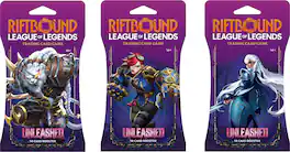 Riftbound - League of Legends Trading Card Game: Unleashed Sleeved Booster Pack (1 Sleeved Booster Pack per Order) - Styles May Vary