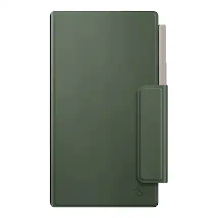 Front. Kitcheniva - Folio Magnetic Case For 7.3" Remarkable Paper Pro Move 2025 Alpine Green - Alpine Green.