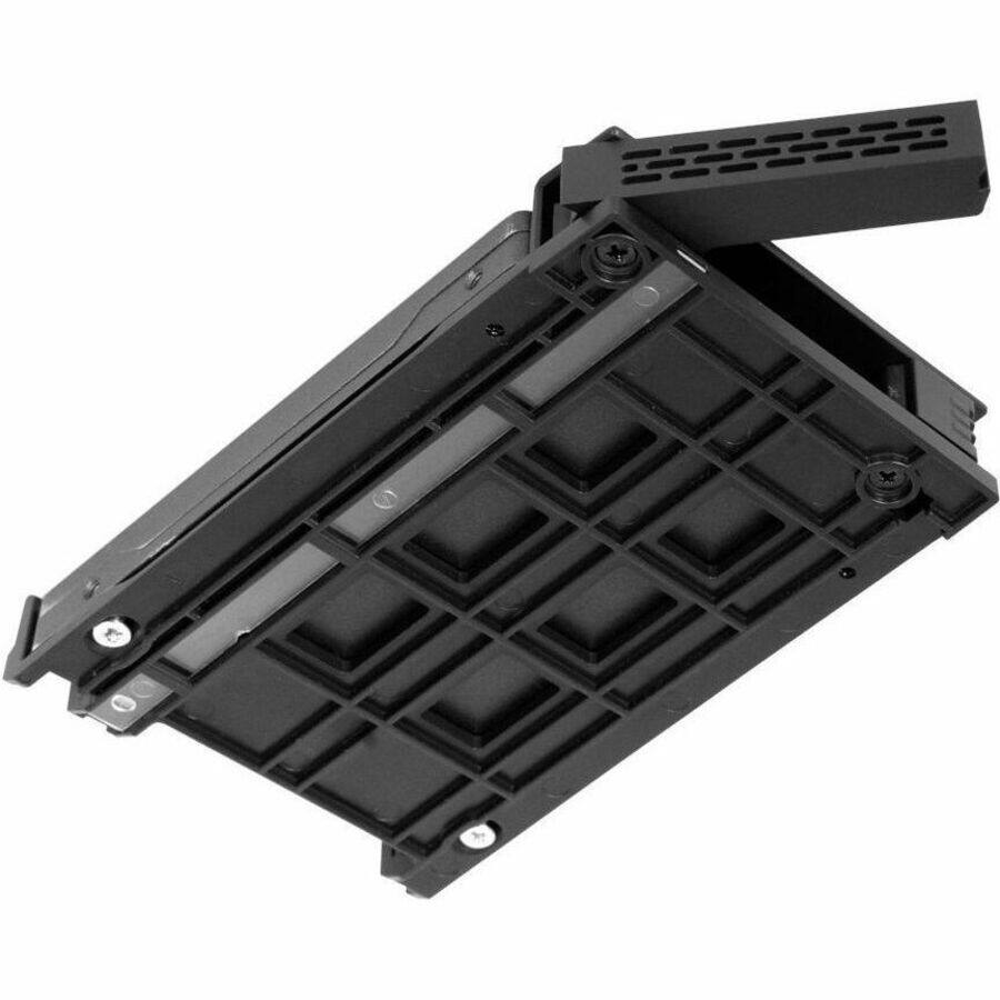 Alt View 2. Icy Dock - Icy Dock ExpressCage MB324SP-1B Drive Enclosure for 5.25" SATA/600, 12Gb/s SAS Rack-mountable - Black - Hot Swappable.