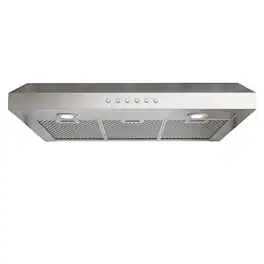Onefly - 36 inches - Externally Vented - Under cabinet Range Hood - Silver