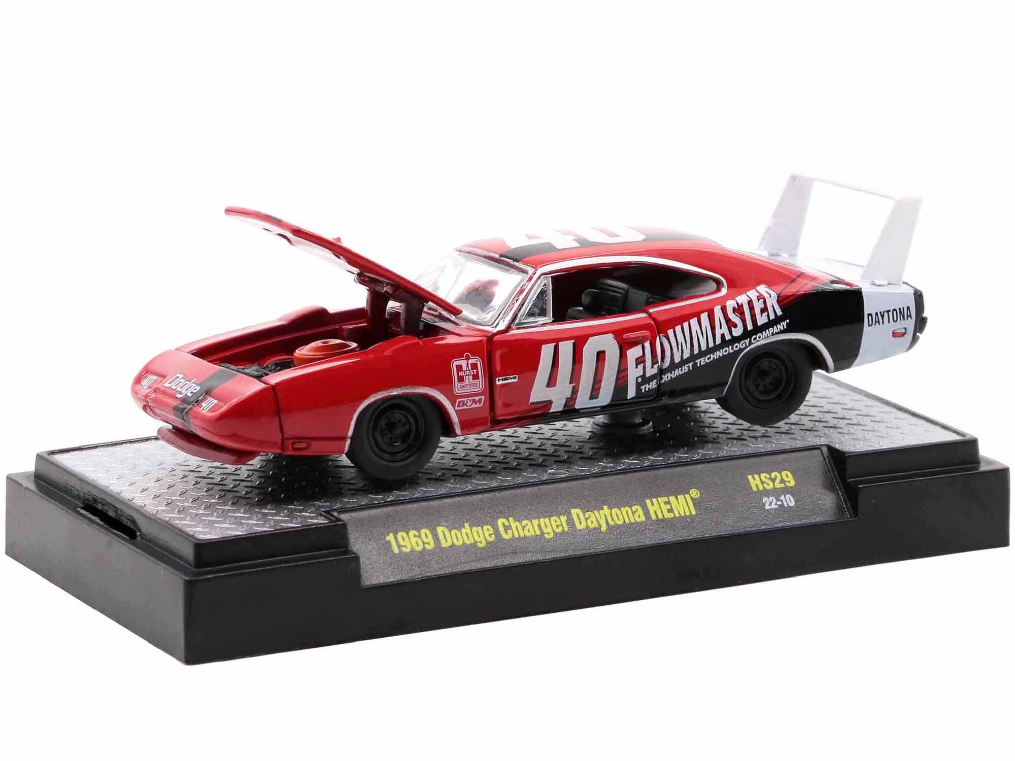 Dodge W B DAYTONA FLOWMASTER COMPANY 1 TECHNOLOGY PUREE E - 40 LAHX C THE BOM HS29 HEMI 22-10 Dodge Charger Daytona 1969