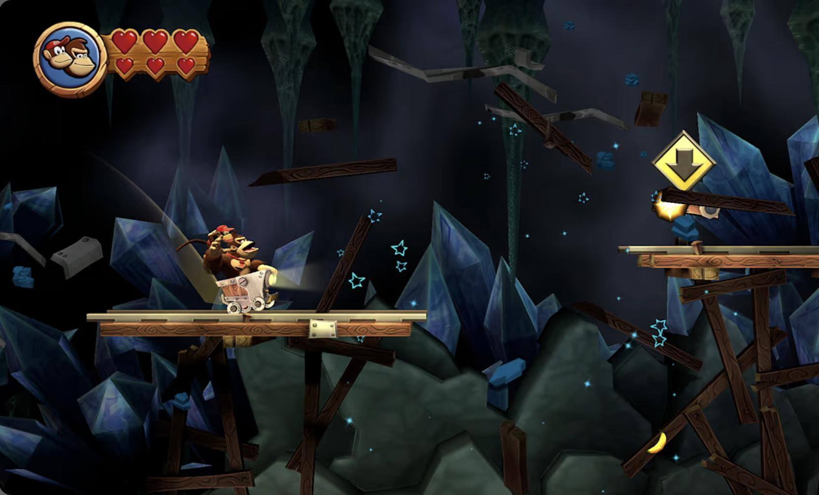 Left. Nintendo - Nintendo Donkey Kong Country Returns - Switch.