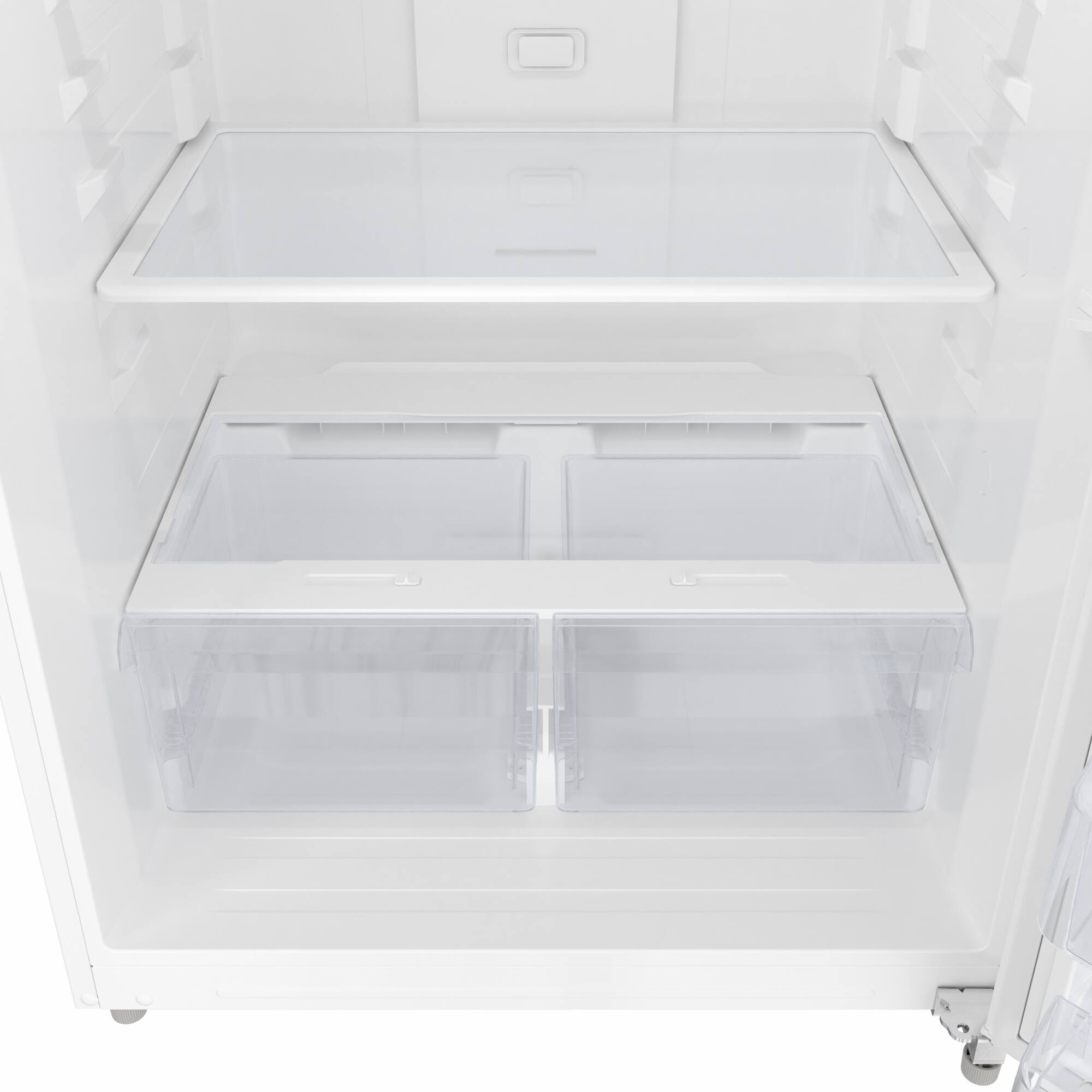 Alt View 6. Koolmore - 30 In. 18 Cu. Ft. Top-Freezer Household Refrigerator in White, Energy Star Certified - White.
