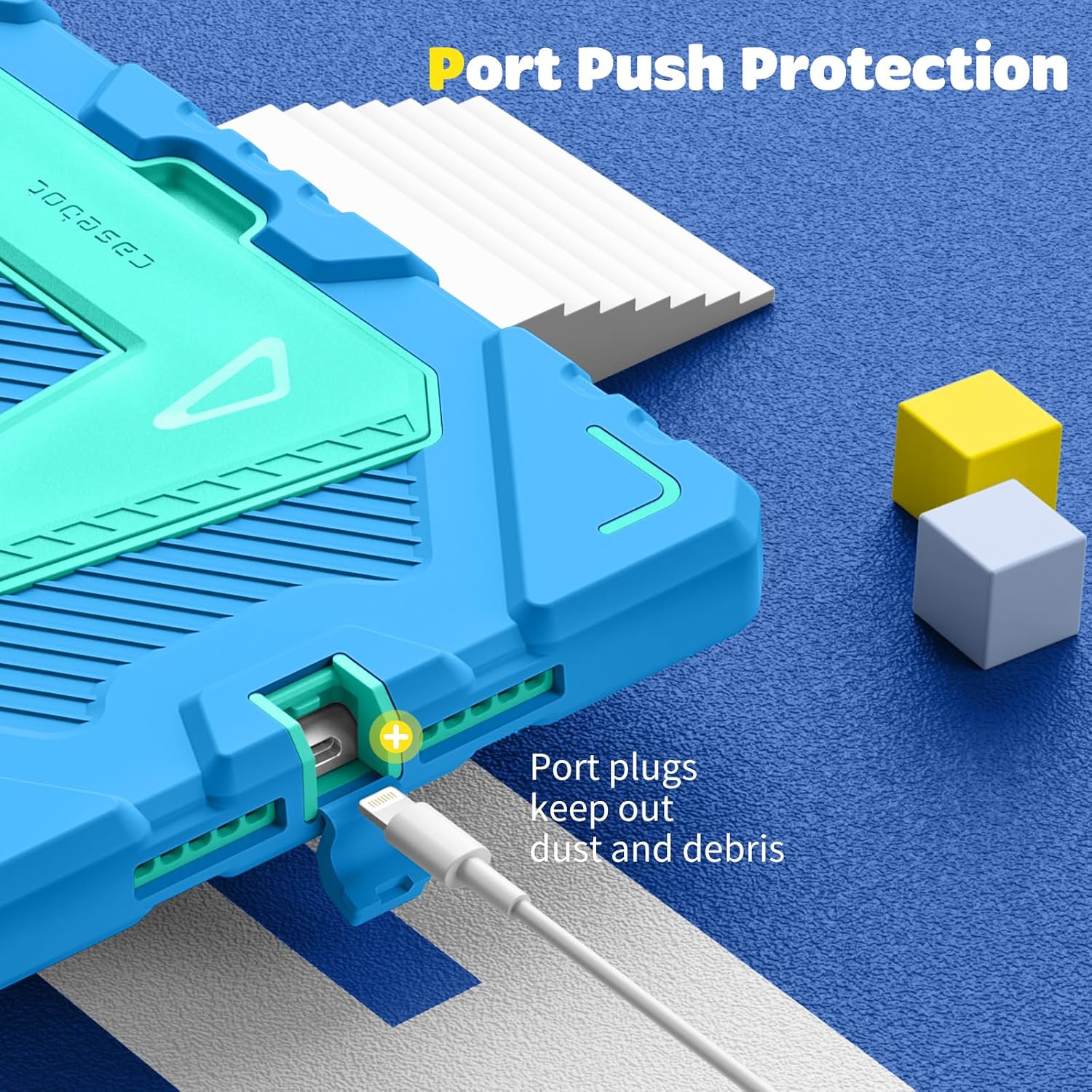 Port Push Protection

Port plugs keep out dust and debris