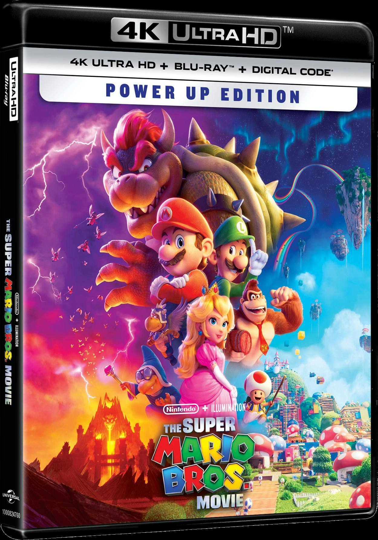 Angle. The Super Mario Bros. Movie   - 4K Blu-Ray.