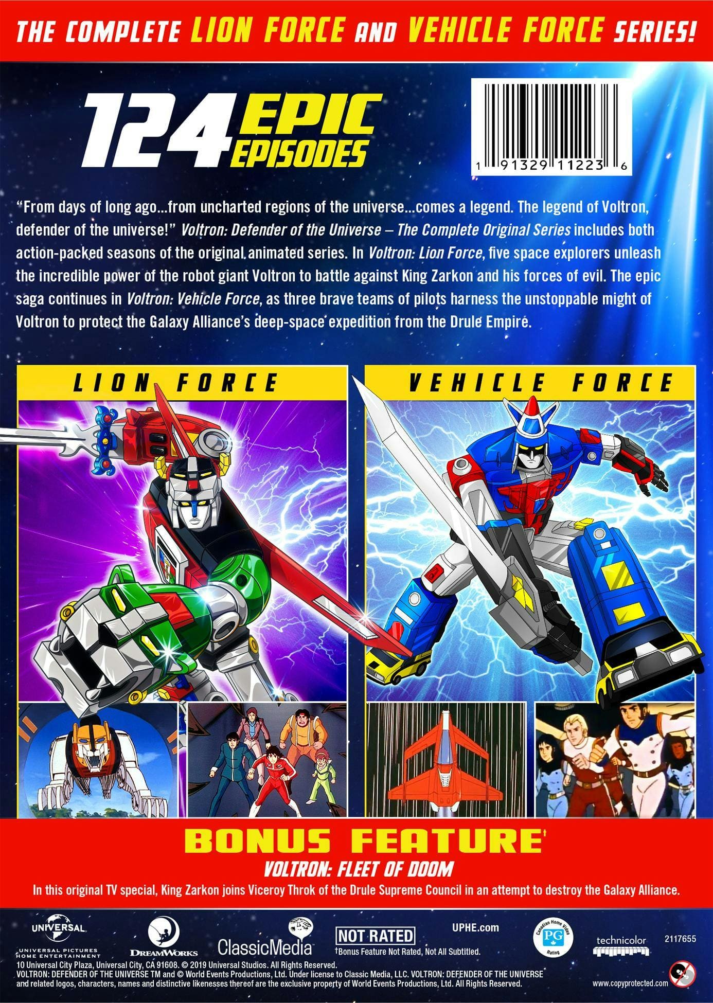 Voltron Defender of the Universe: The Complete Original Series
