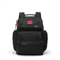 TUMI - Alpha Brief Pack - Black/Red - Front_Zoom