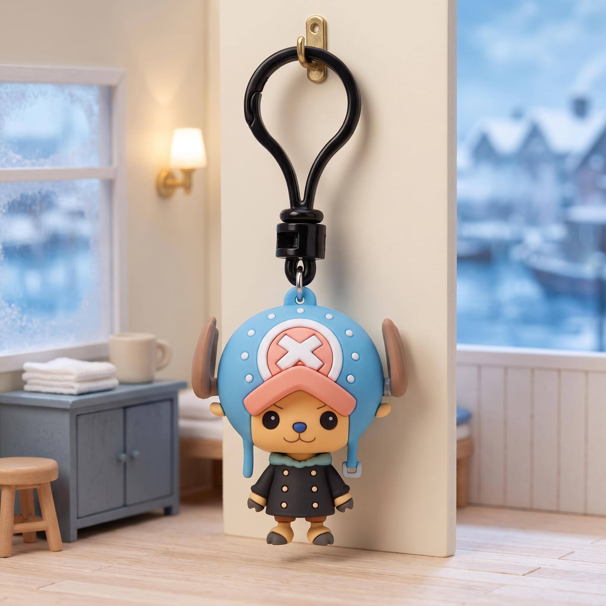 Alt View 4. Monogram - One Piece Series 8 Blind Bag 3D Foam Bag Clip | 1 Random - Multi-Colored.