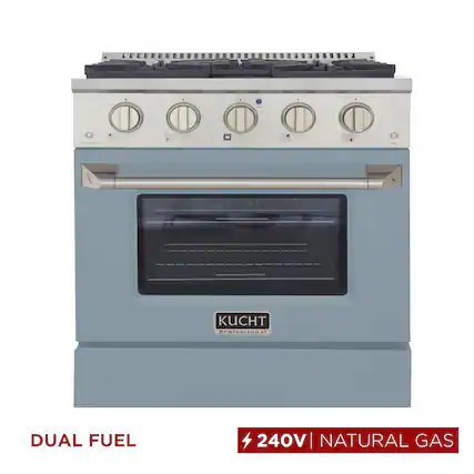KUCHT Professional
DUAL FUEL
240V | NATURAL GAS