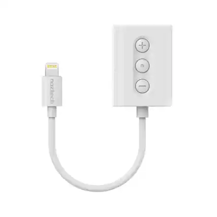 Front. Stock Preferred - Lightning to 3.5mm Audio & Charging Adapter.