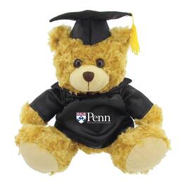 Jardine - /Brown Pennsylvania Quakers 12'' Graduation Plush Bear - Black