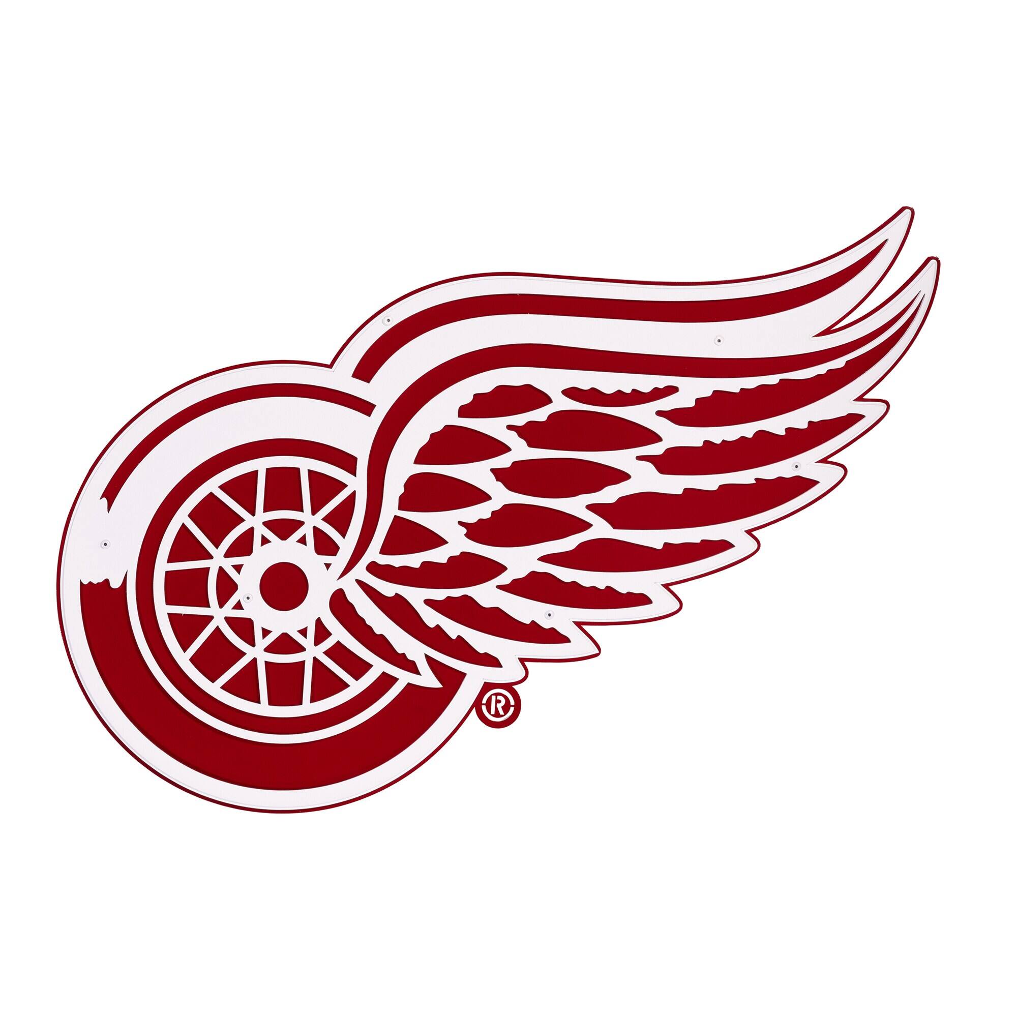 Detroit Red Wings 23" Layered Metal Wall Art Sign