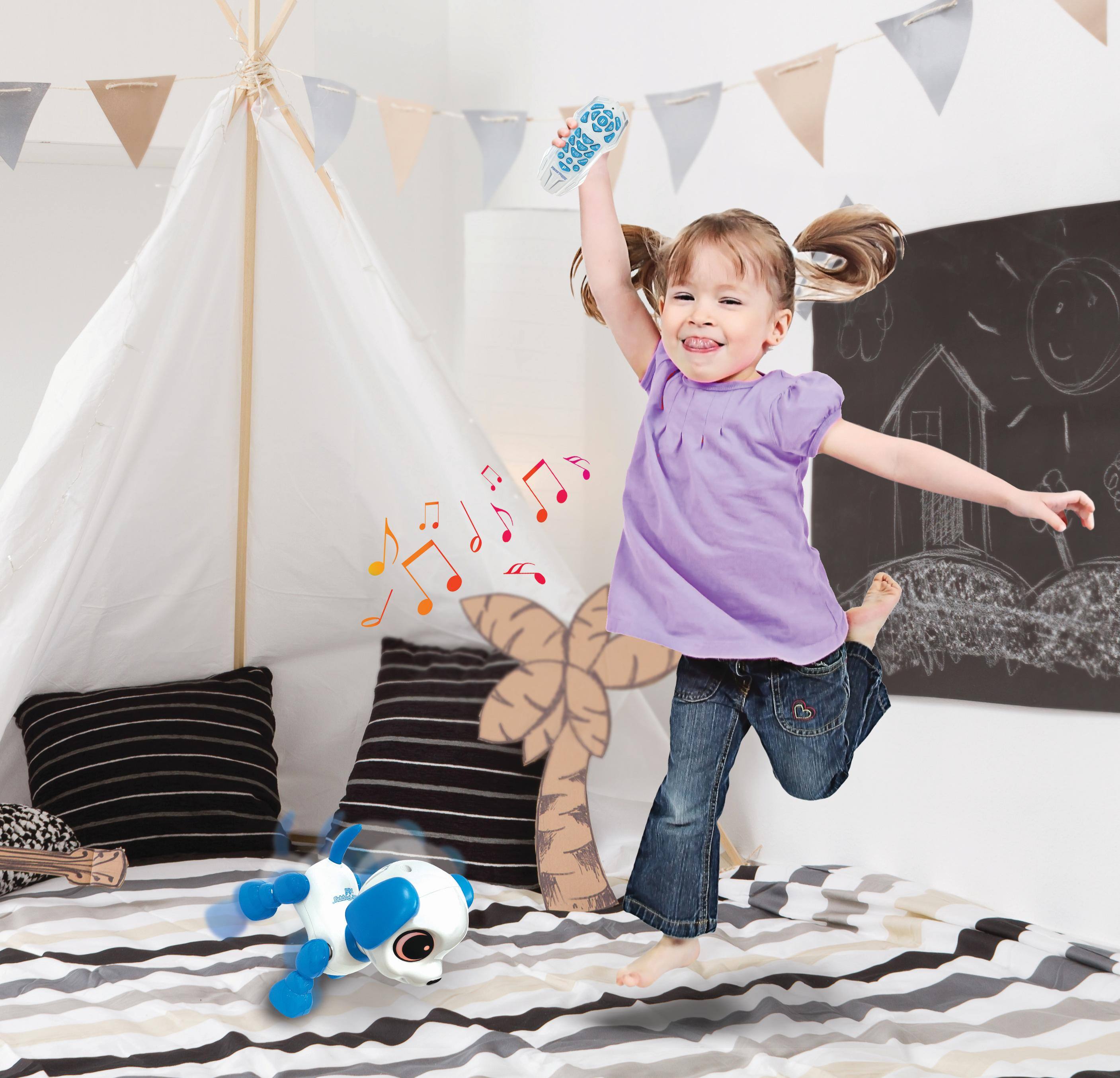 Alt View 9. Lexibook - Power Puppy Mini Robot Dog with Sound & Clap Commands.