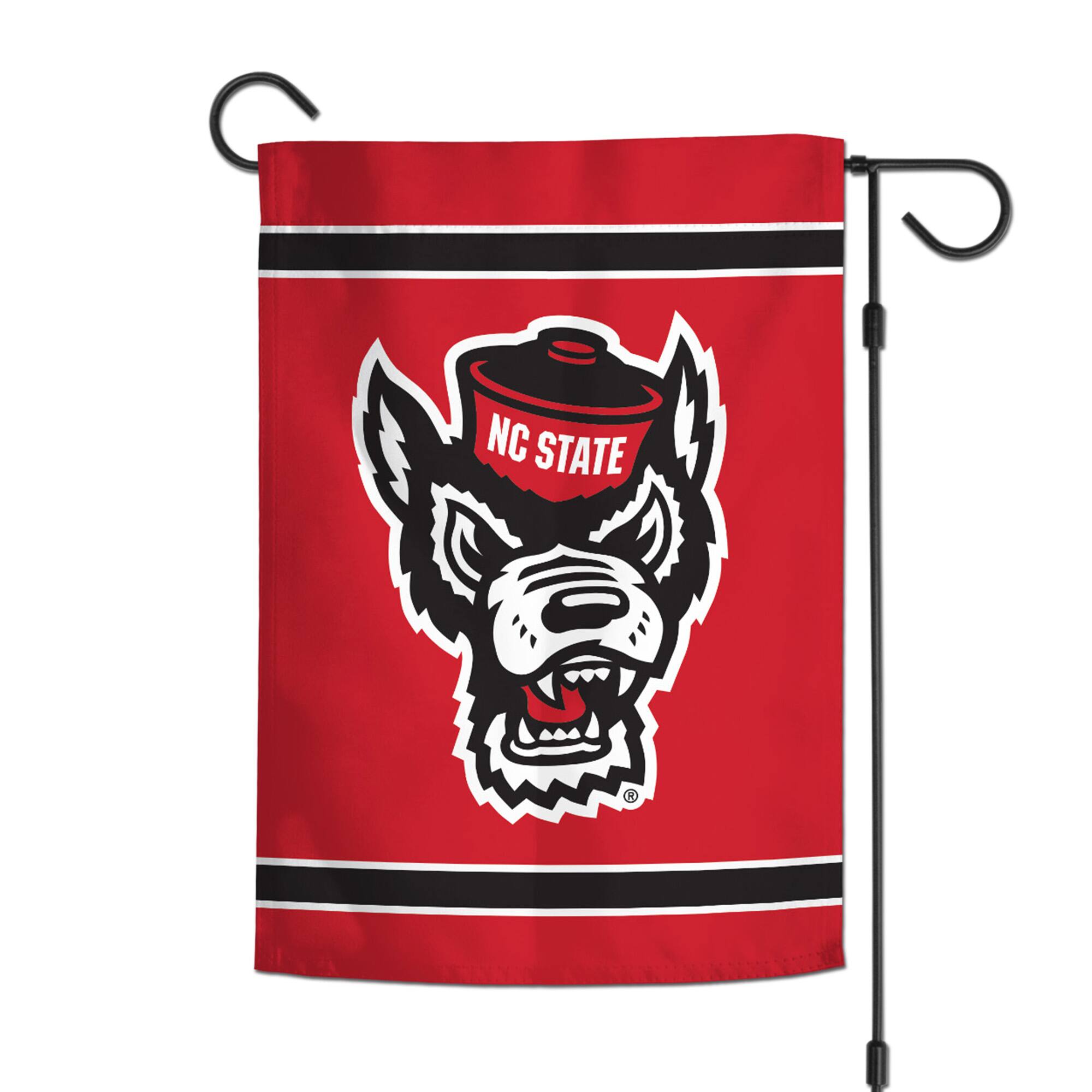 Alt View 1. WinCraft - NC State Wolfpack 12" x 18" Double-Sided Garden Flag - Multicolor.