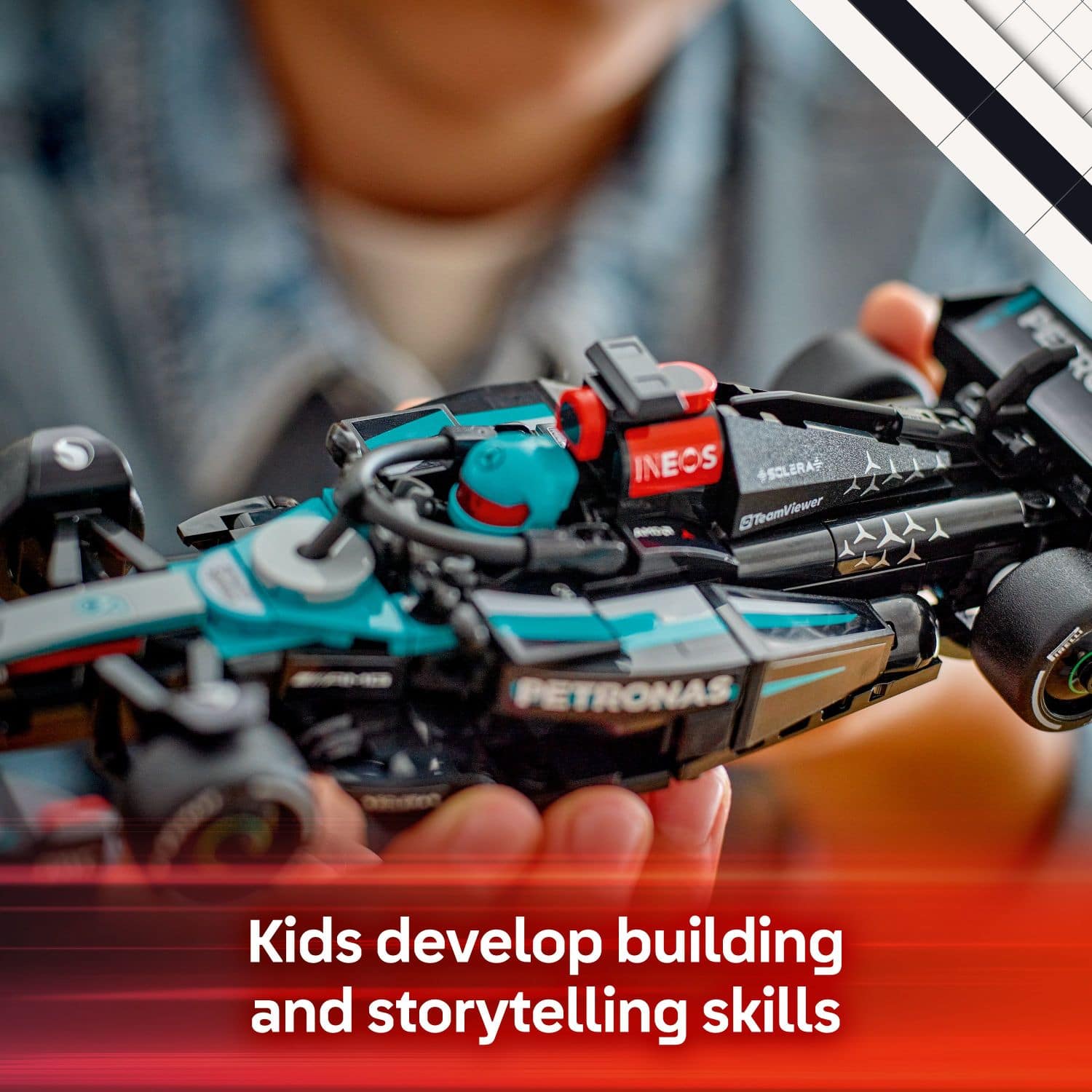 Kids develop building and storytelling skills with Petronas.
