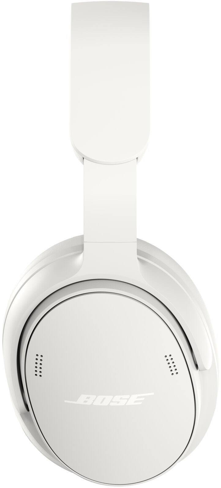 Alt View 4. Bose - Bose QuietComfort Headphones (2nd Gen) - Wireless, Over Ear, Active Noise Cancelling, Immersive Audio, USB-C Charging - White Smoke.