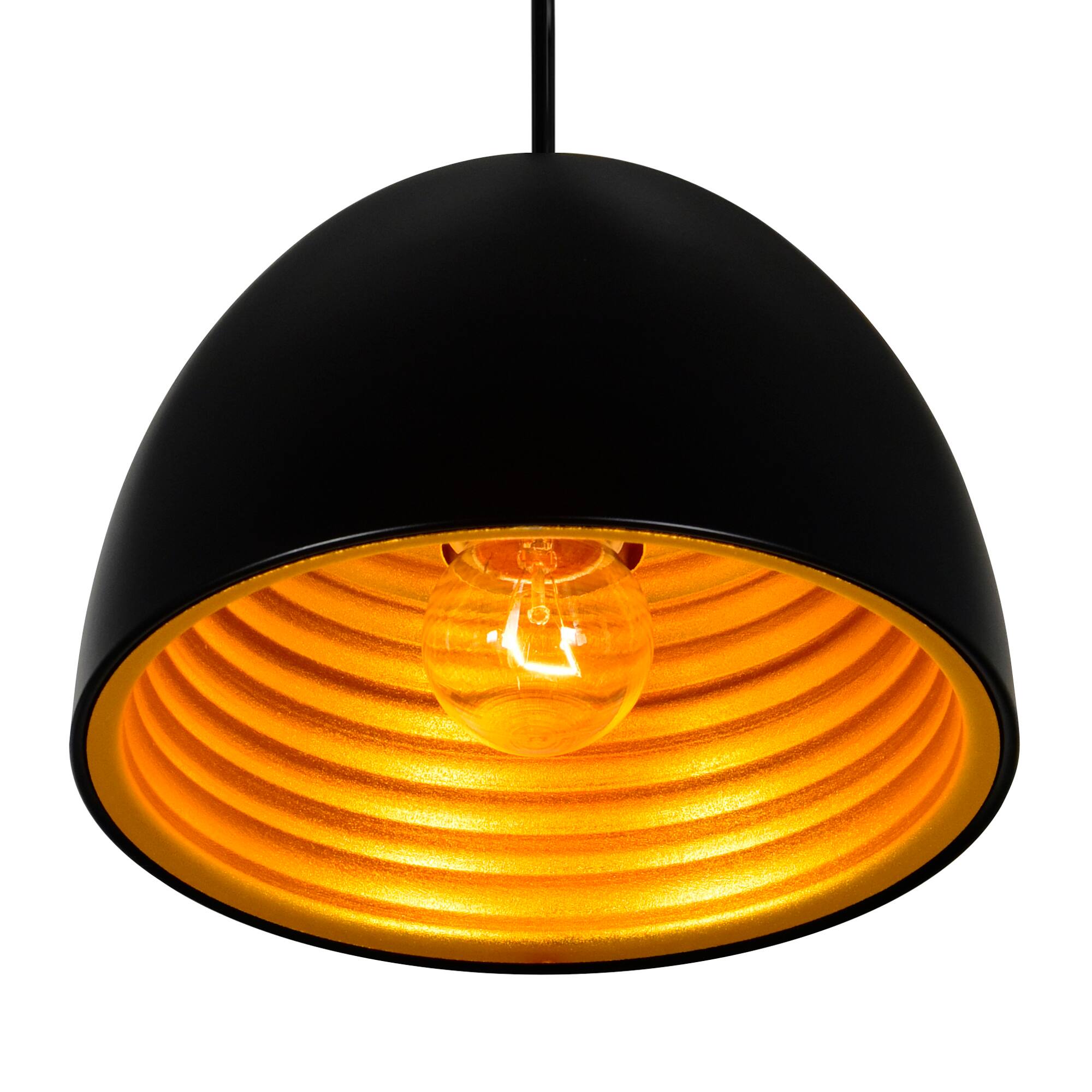 Angle. CWI Lighting - Modest 1 Light Down Mini Pendant With Black Finish - Black.