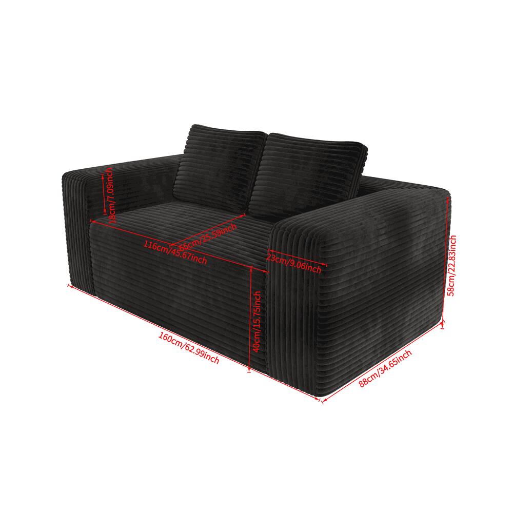 18cm/7.09inch  
25.59inch  
5.59inch  
116cm/45.67inch  
23cm/9.06inch  
160cm/62.99inch  
40cm/15.75inch  
88cm/34.65inch  
58cm/22.83inch