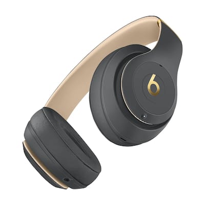 Beats Studio 3 Wireless Bluetooth Headphones + Power Adapter Gray Beats Studio 3 Wireless Bluetooth Headphones + Power Adapter Gray