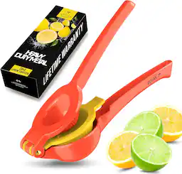 Bright Red and Yellow